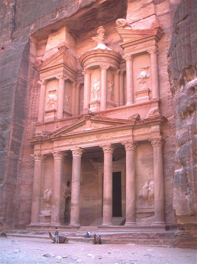 [94] - Ruinen von Petra, Schatzhaus des Pharao